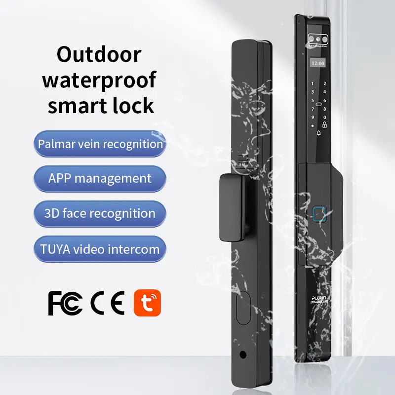 Khóa cửa nhôm không cần chìa khóa